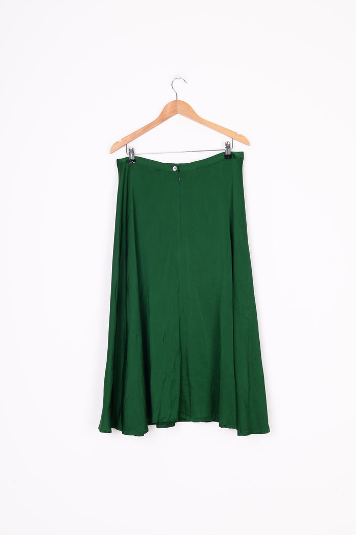 Staple + Cloth Womens Green Skirt Size 14