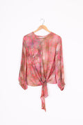 Staple + Cloth Womens Pink Top Size 8