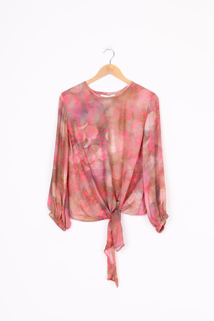 Staple + Cloth Womens Pink Top Size 8