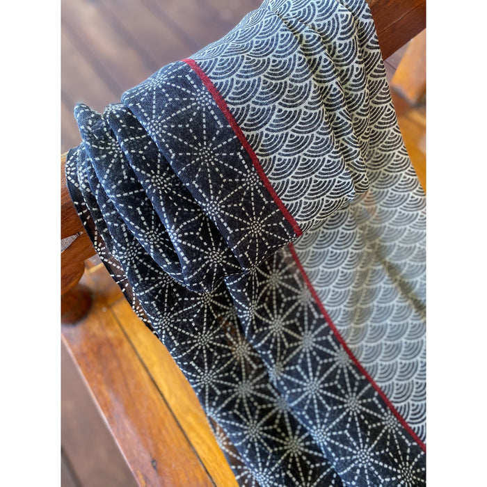 Stencil Wool Scarf