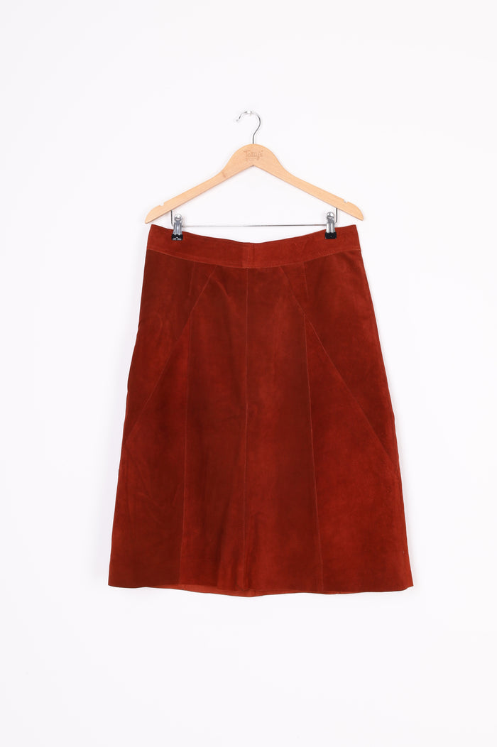 Storm Womens Brown Skirt Size 14