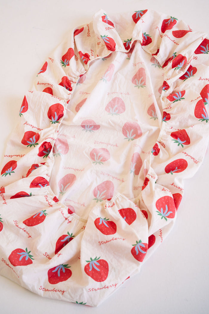Strawberry Shortcake Frill Sheet Set