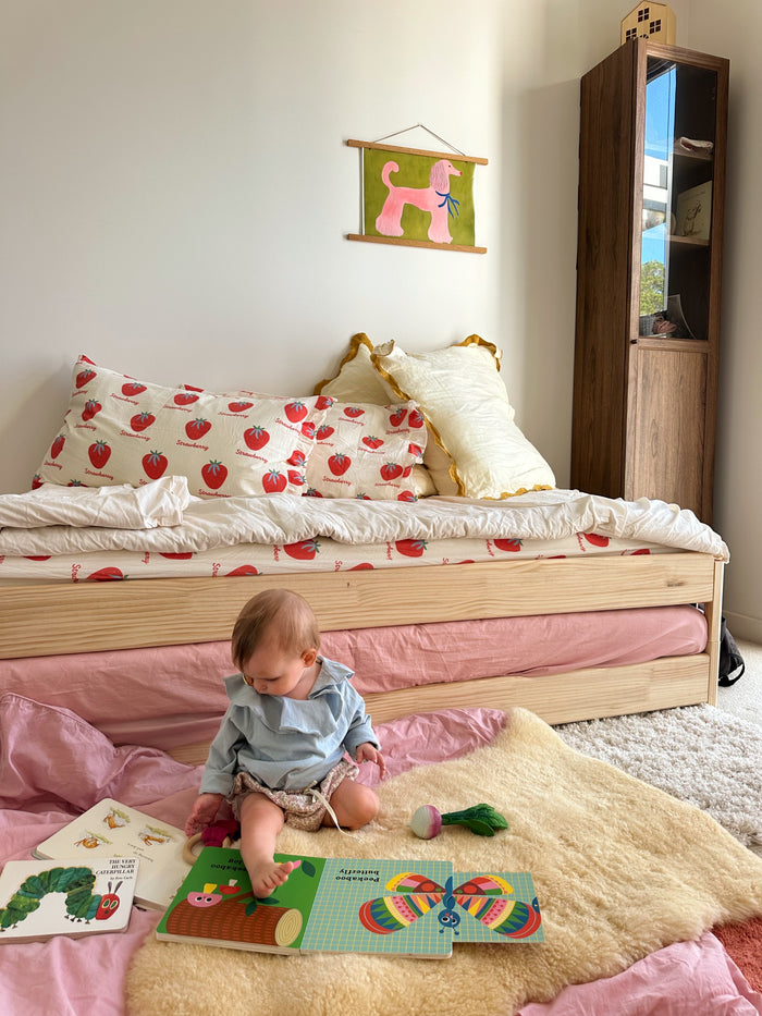 Strawberry Shortcake Frill Sheet Set