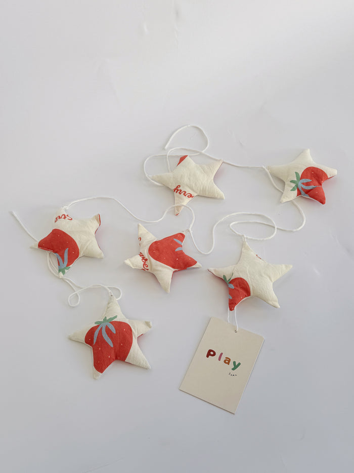 Strawberry Shortcake Star Garland
