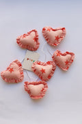 Strawberry Star Frill Heart Garland