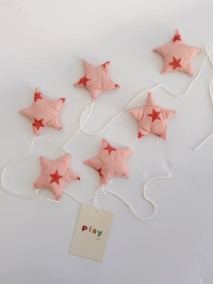 Strawberry Star Garland
