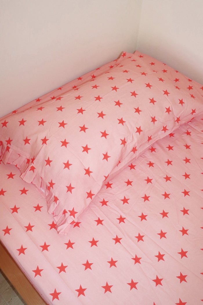 Strawberry Star Pillowcase