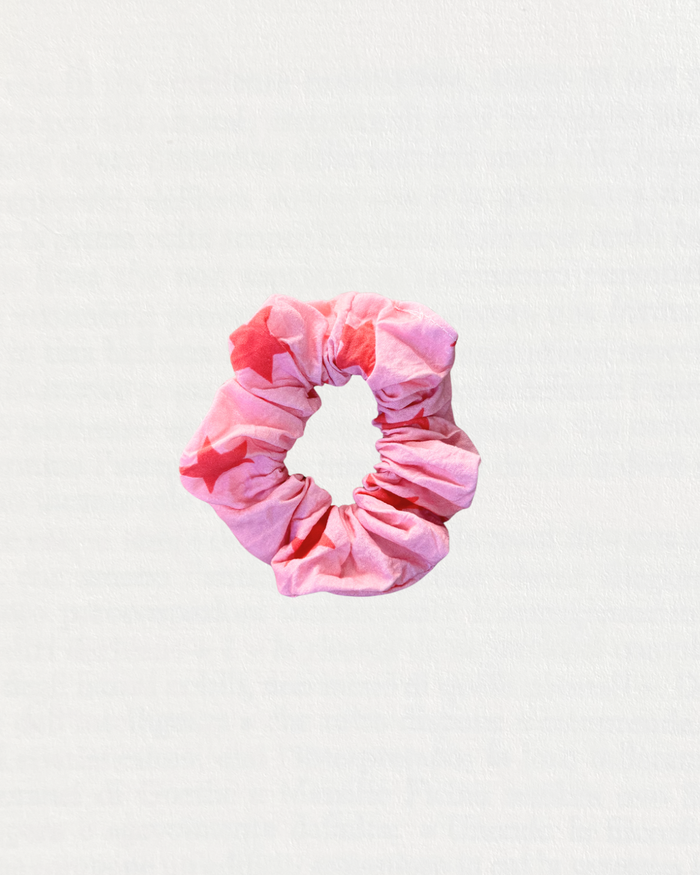 Strawberry Star Scrunchie