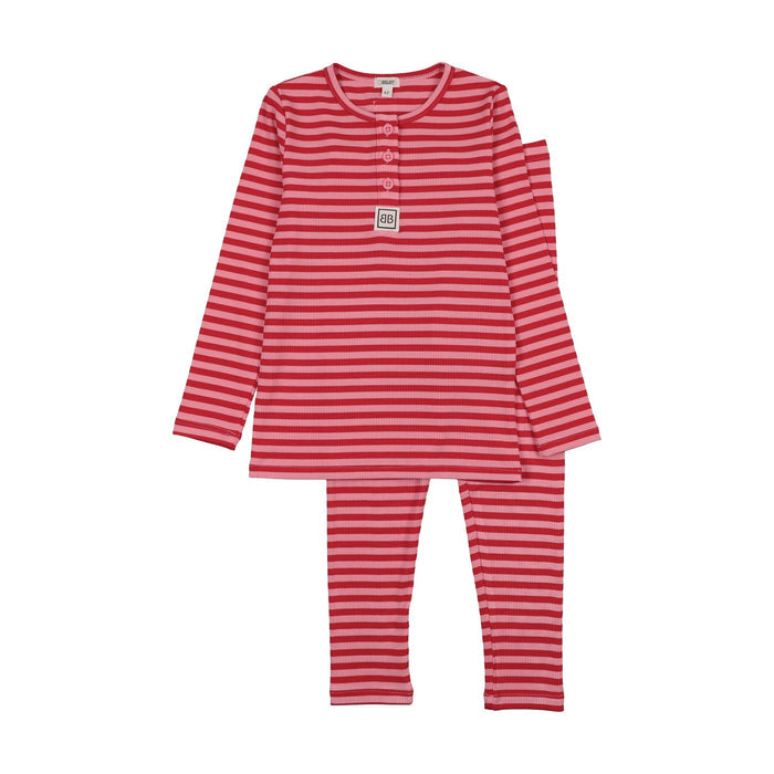 Stripe Squad Long Sleeve Pajamas