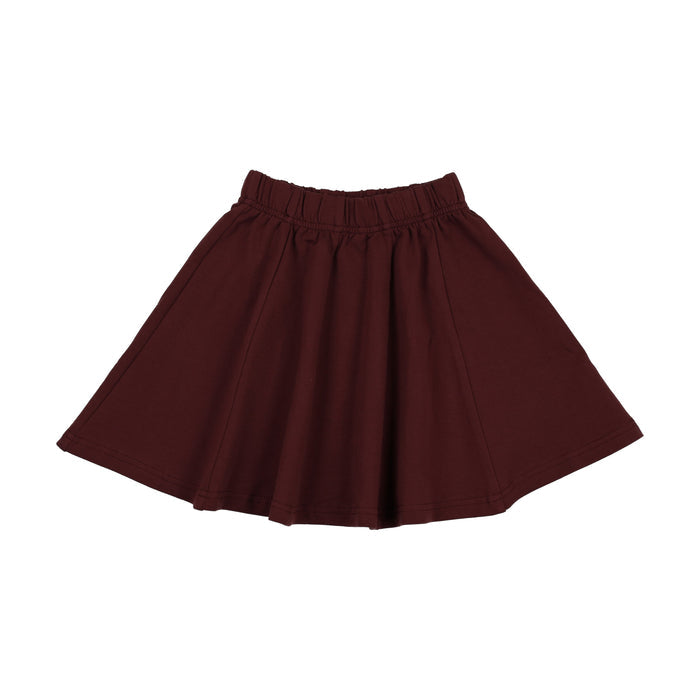 Striped Paneled Skirt