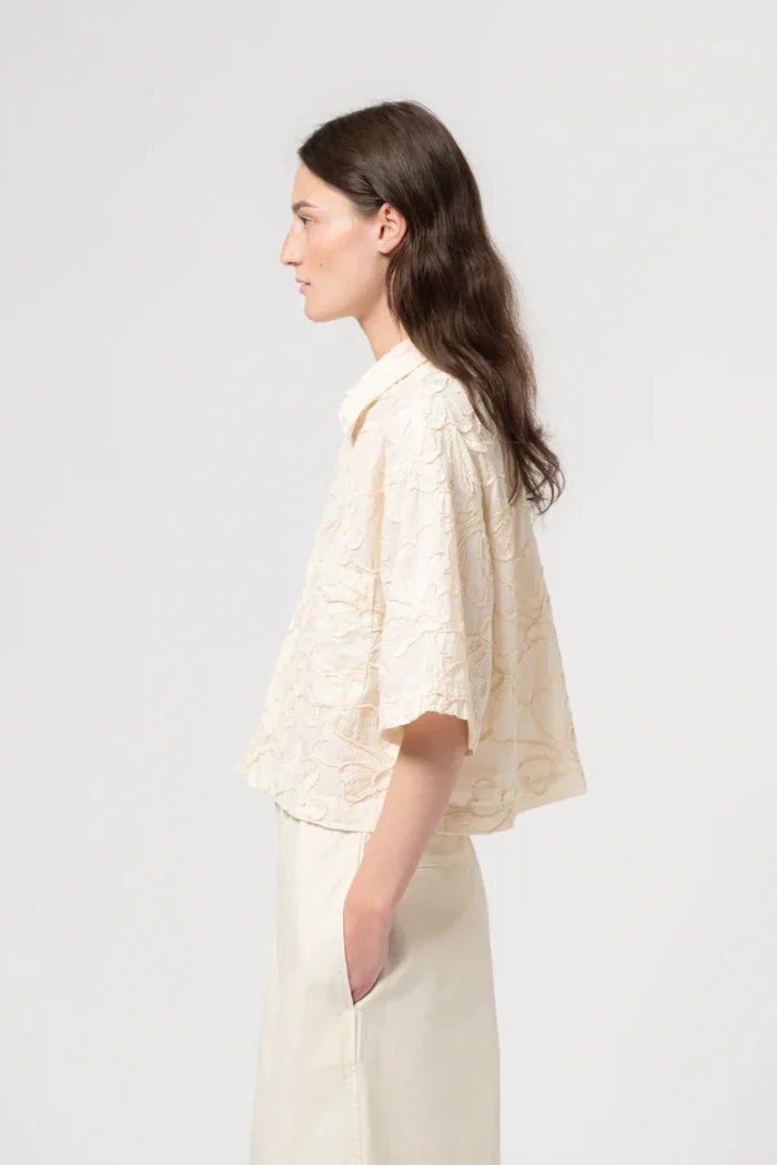 Sumatra Shirt in Wheat Shirts & Tops Girls of Dust