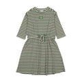 Summer Stripe 3/4 Sleeve Dress