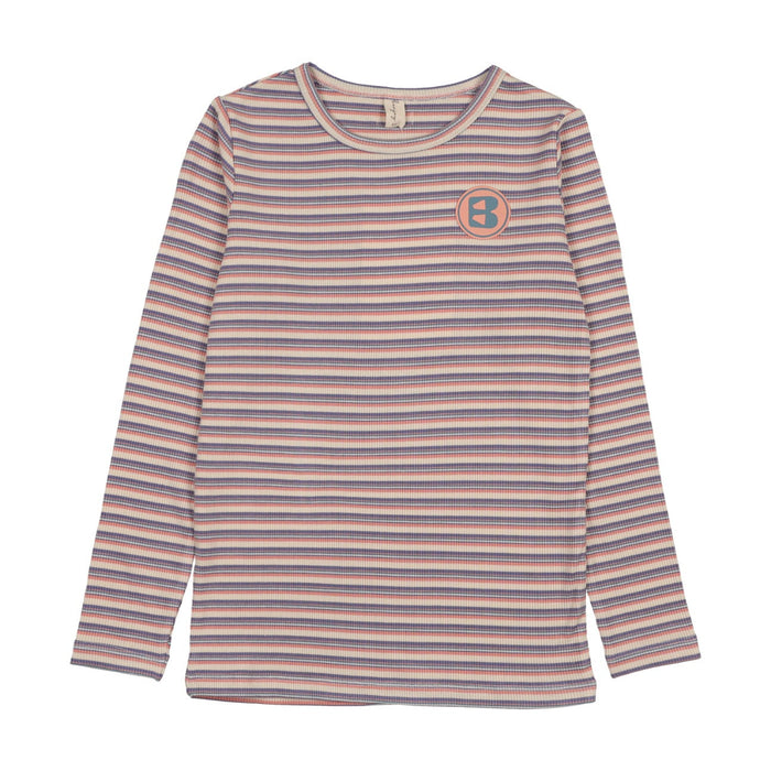 Summer Stripe 3/4 Sleeve T-Shirt