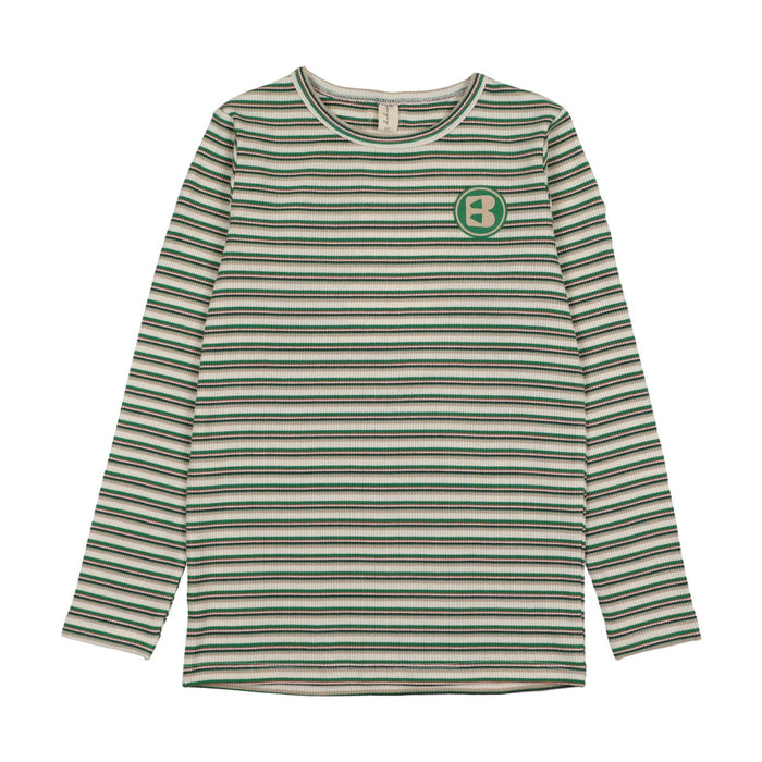Summer Stripe 3/4 Sleeve T-Shirt