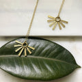 Sunburst Fan Necklace