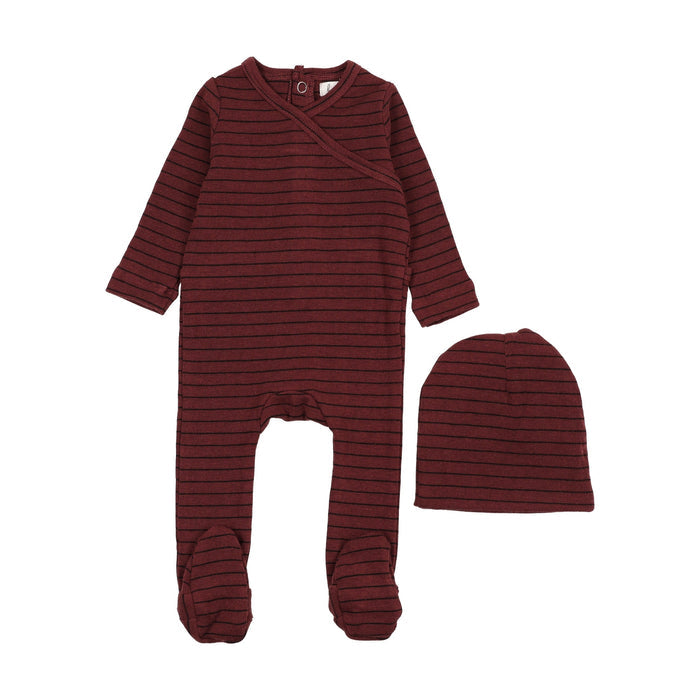 Super Soft Stripes Footie Set