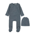 Super Soft Stripes Footie Set