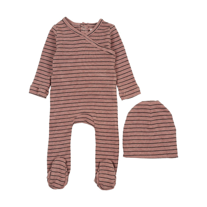 Super Soft Stripes Footie Set