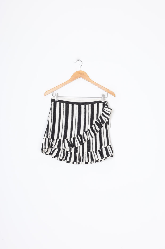 Superette Womens Cream Mini Skirt Size 6