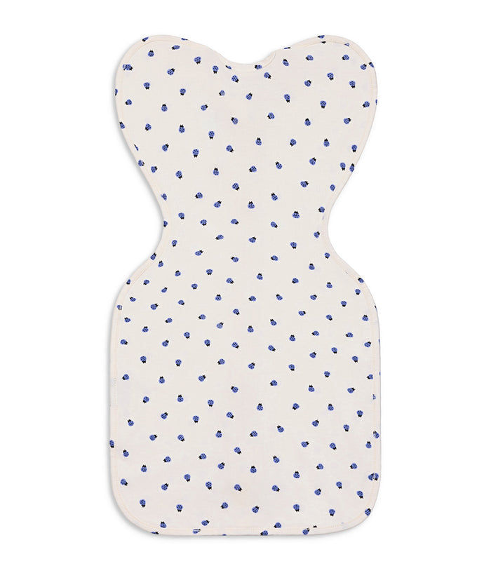 Swaddle Up™ 0.2 TOG Cotton Cream Bugsy Blue