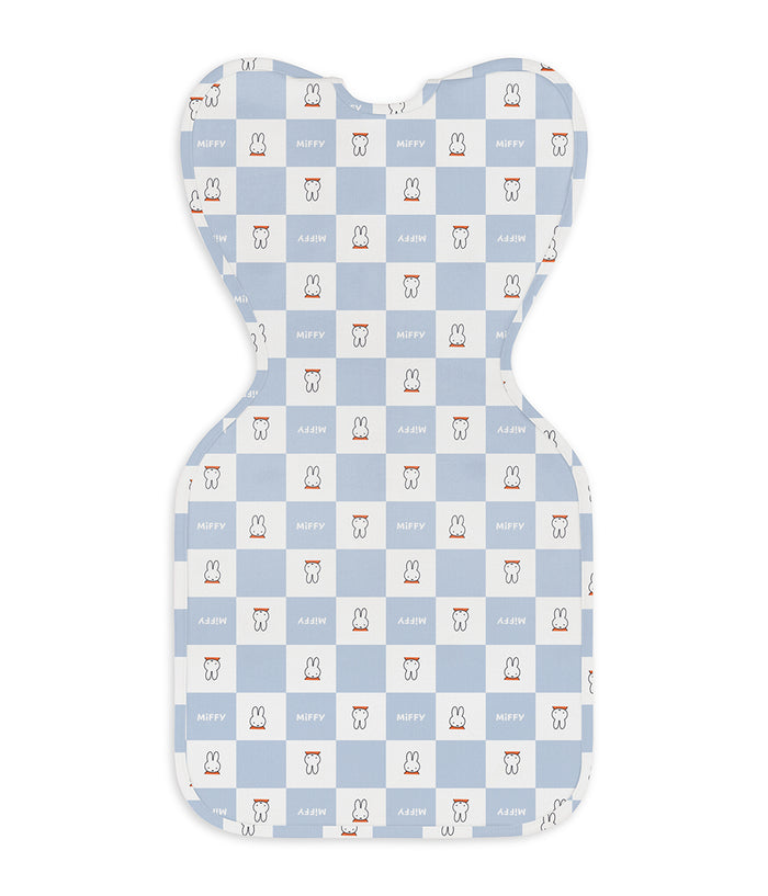 Swaddle Up™ 1.0 TOG Cotton Blue Miffy Checker