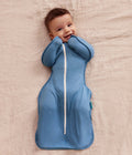 Swaddle Up™ 1.0 TOG Viscose from Bamboo Storm Blue