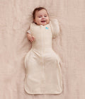 Swaddle Up™ 2-in-1 Early Roller Transition Bag 1.0 TOG Cotton Oatmeal