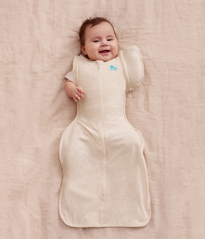 Swaddle Up™ 2-in-1 Early Roller Transition Bag 1.0 TOG Cotton Oatmeal