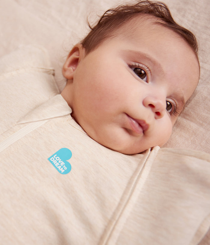 Swaddle Up™ 2-in-1 Early Roller Transition Bag 1.0 TOG Cotton Oatmeal