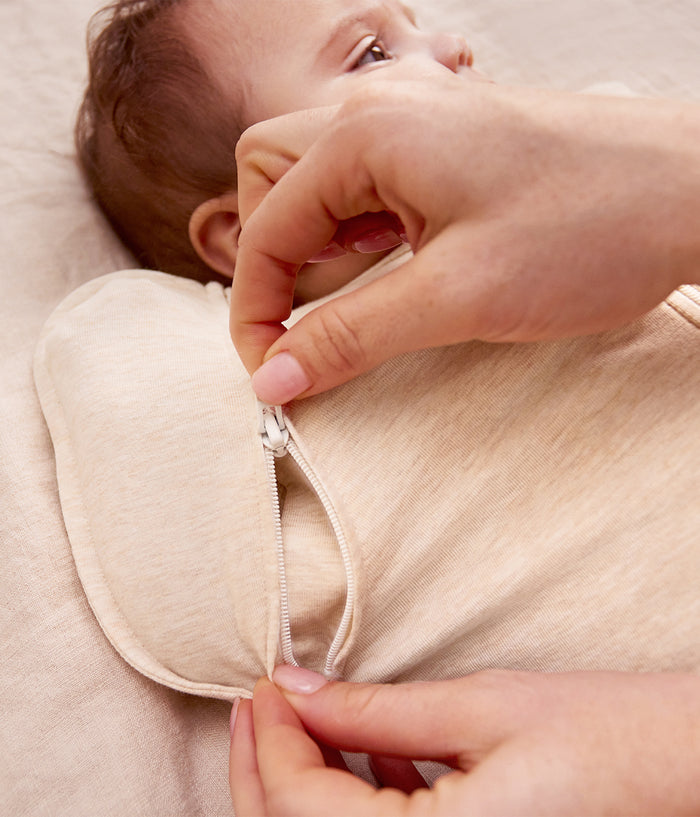 Swaddle Up™ 2-in-1 Early Roller Transition Bag 1.0 TOG Cotton Oatmeal