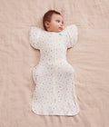 Swaddle Up™ 2-in-1 Transition Bag 0.2 TOG Organic Cotton White Starlight