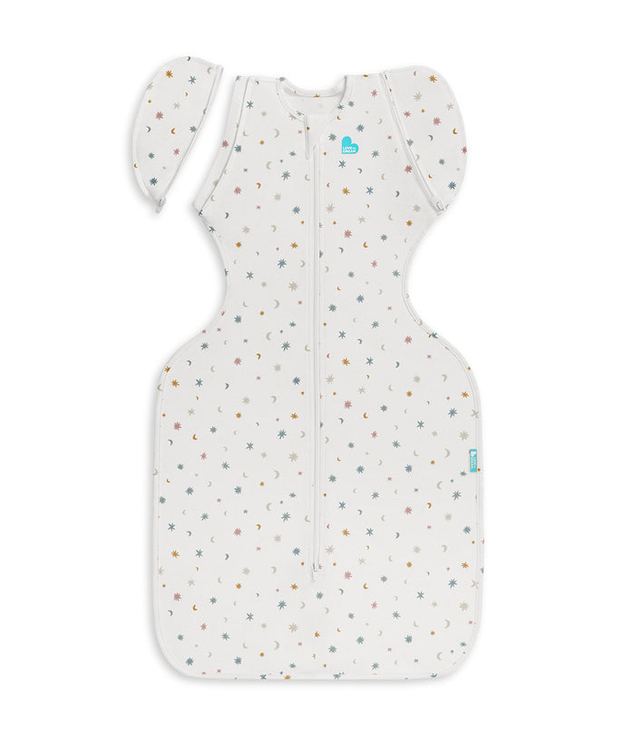 Swaddle Up™ 2-in-1 Transition Bag 0.2 TOG Organic Cotton White Starlight