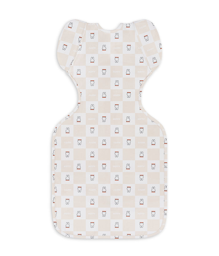 Swaddle Up™ 2-in-1 Transition Bag 1.0 TOG Cotton Birch Miffy Checker