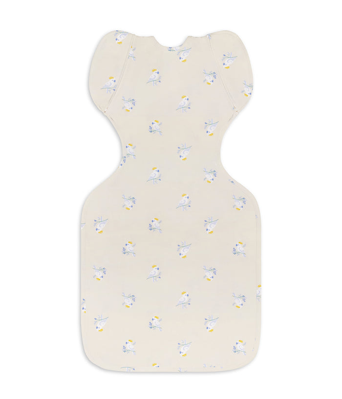 Swaddle Up™ 2-in-1 Transition Bag 1.0 TOG Cotton Cream Cockatoos