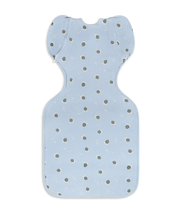 Swaddle Up™ 2-in-1 Transition Bag 1.0 TOG Cotton Mist Blue Turtally