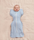 Swaddle Up™ 2-in-1 Transition Bag 1.0 TOG Cotton Powder Blue Twinkle