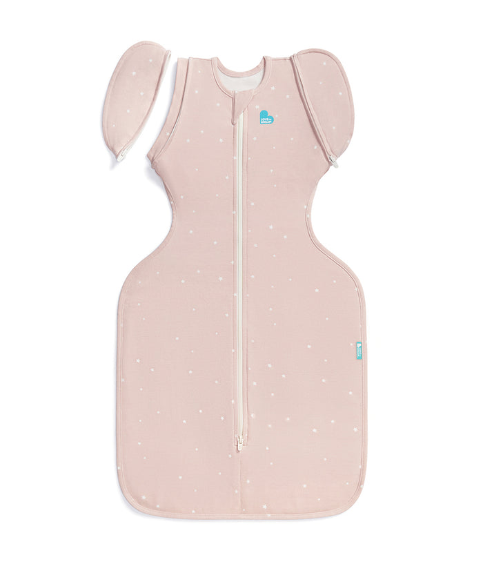 Swaddle Up™ 2-in-1 Transition Bag 1.0 TOG Cotton Powder Pink Twinkle
