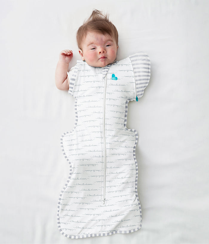 Swaddle Up™ 2-in-1 Transition Bag 1.0 TOG Cotton White Dreamer