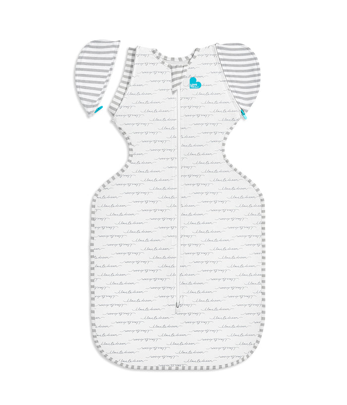 Swaddle Up™ 2-in-1 Transition Bag 1.0 TOG Cotton White Dreamer