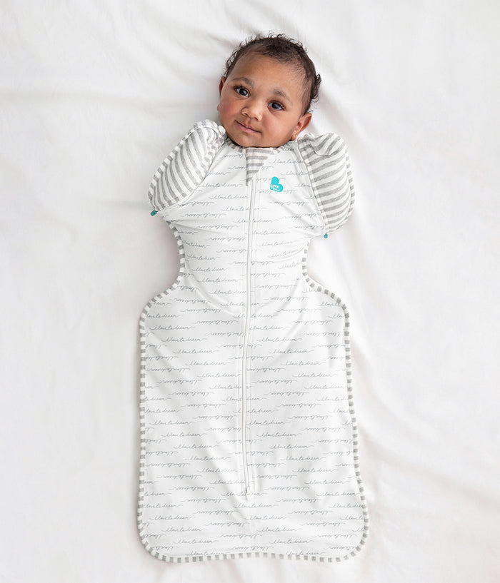 Swaddle Up™ 2-in-1 Transition Bag 1.0 TOG Cotton White Dreamer