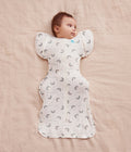 Swaddle Up™ 2-in-1 Transition Bag 1.0 TOG Cotton White Rainbow Dream