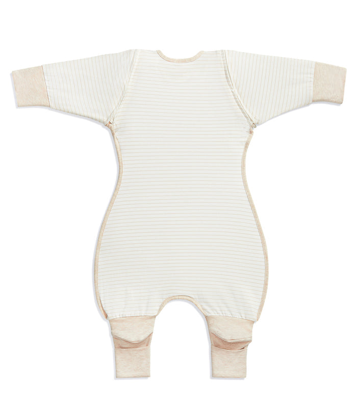 Swaddle Up™ 2-in-1 Transition Suit 0.2 TOG Cotton Tan Breton Stripe