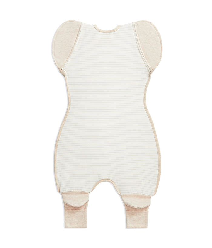 Swaddle Up™ 2-in-1 Transition Suit 0.2 TOG Cotton Tan Breton Stripe