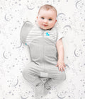 Swaddle Up™ 2-in-1 Transition Suit 1.0 TOG Cotton Grey
