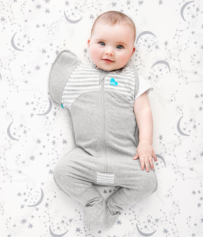 Swaddle Up™ 2-in-1 Transition Suit 1.0 TOG Cotton Grey