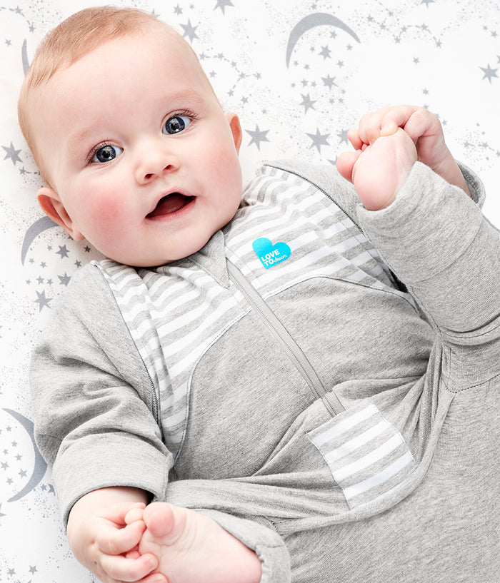 Swaddle Up™ 2-in-1 Transition Suit 1.0 TOG Cotton Grey