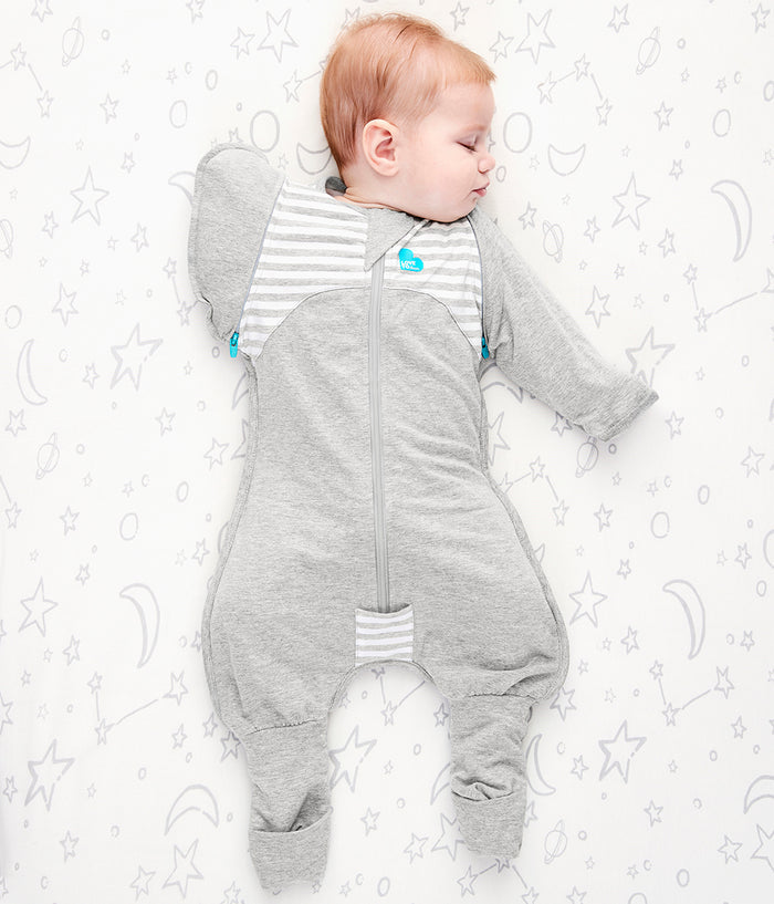 Swaddle Up™ 2-in-1 Transition Suit 1.0 TOG Cotton Grey