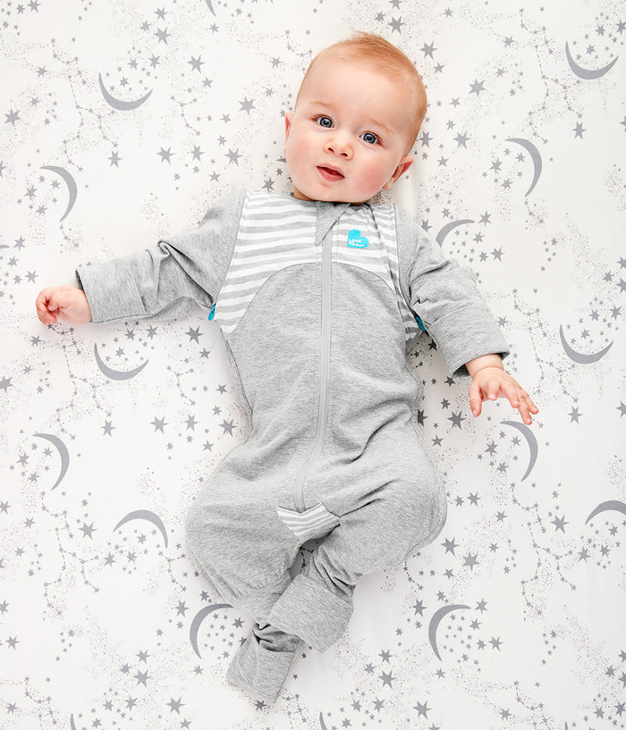 Swaddle Up™ 2-in-1 Transition Suit 1.0 TOG Cotton Grey