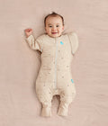Swaddle Up™ 2-in-1 Transition Suit 2.5 TOG Cotton Oatmeal Bees