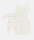 Swaddle Up & Romper Bundle | 0.2 TOG | Bamboo | Breton Stripe | Dino Snore